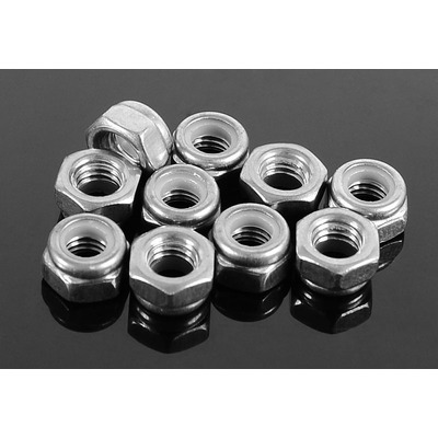 Nylock Nuts M5 (Silver)