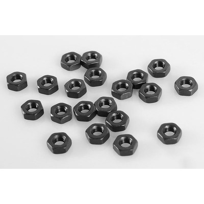 Regular M3 Black Nuts (20)