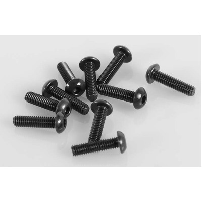 Steel Button Head Cap Screws M2.5 x 10mm (10)