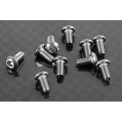 Button Head Cap Screws M3 x 6mm (10)