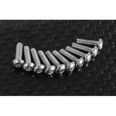 Button Head Cap Screws M2.5 x 8mm (10)