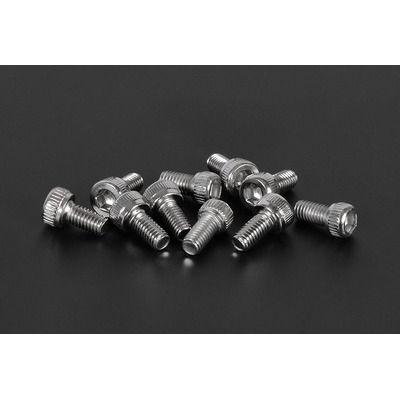 Socket Head Cap Screws M3 X 6mm (10)