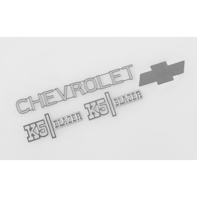 RC4WD Chevrolet Blazer Metal Emblem Set