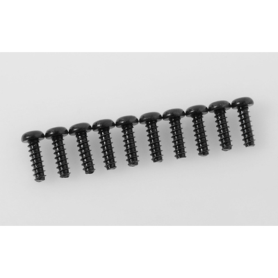 Button Head Self Tapping Screws M2.5 X 8mm (Black)