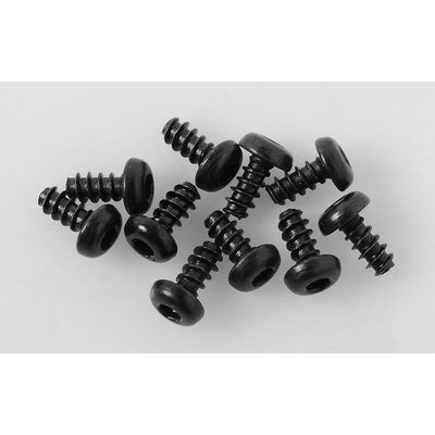 Button Head Self Tapping Screws M3 X 6mm (Black)