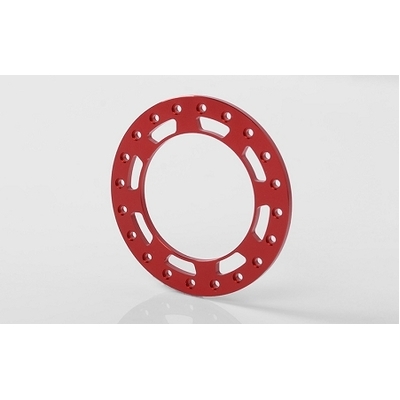 Replacement Beadlock Rings for TRO 1.7" Wheels (Red)