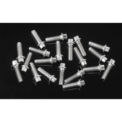 RC4WD Miniature Scale Hex Bolts (M1.6 x 5mm) (Silver)