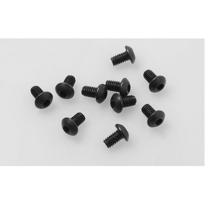 Steel Button Head Cap Screws M2.5 x 4mm (10)