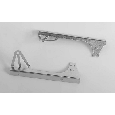 Light Bar Mounts for Axial Jeep Rubicon (Silver)