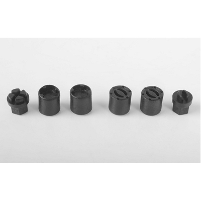 RC4WD 1/18 Scale Warn Front and Rear Hubs