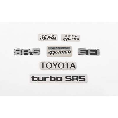 RC4WD 1985 Toyota 4Runner Emblem Set