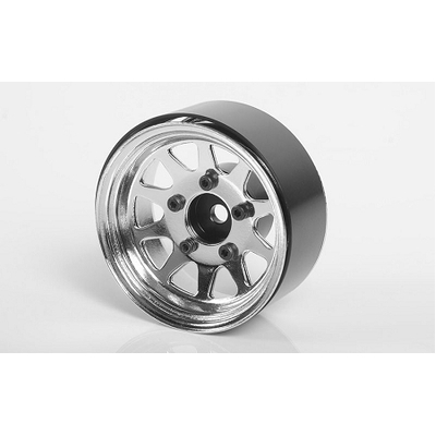 OEM Stamped Steel 1.55" Beadlock Wheels (Chrome)