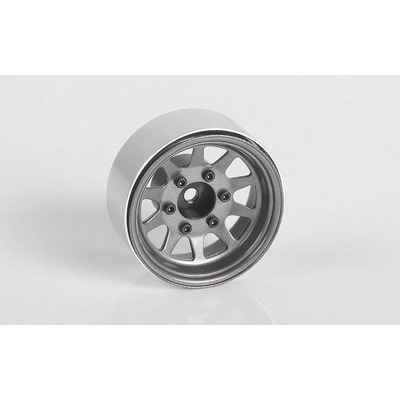 OEM 6-Lug Stamped Steel 1.55" Beadlock Wheels (Plain)